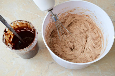 Сливки и творожный сыр крем для торта