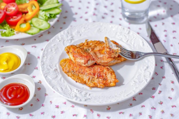 Сочные куриные грудки на сковороде