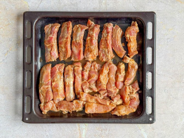 Свинина с медом и соевым соусом