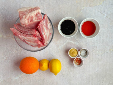 Свинина с медом и соевым соусом