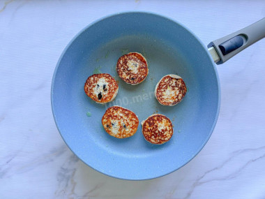 Сырники без муки на сковороде с протеином