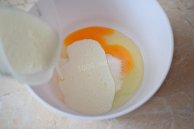 Венские вафли на кефире сладкие