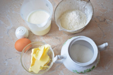 Венские вафли на кефире сладкие