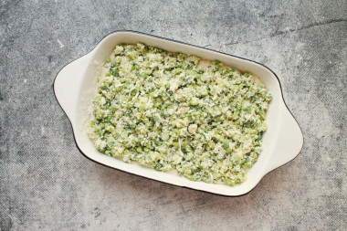 Заливной пирог с яйцом в духовке