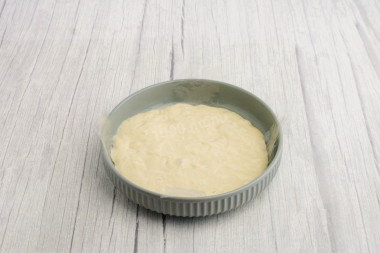 Заливной пирог с курицей и грибами