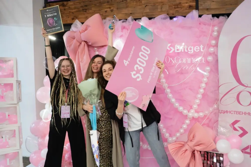 Bitget наградила лучшие проекты женщин-предпринимателей в рамках глобальной программы Blockchain4Her