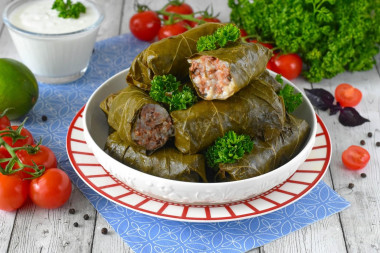 Долма армянская в виноградных листьях