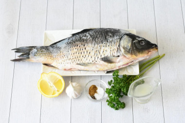 Филе карпа в духовке