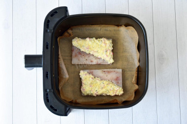 Филе минтая в аэрогриле