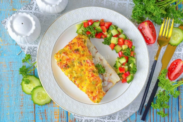 Филе минтая в аэрогриле