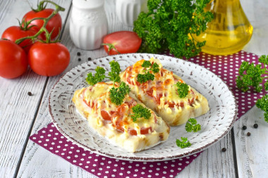 Филе рыбы в аэрогриле