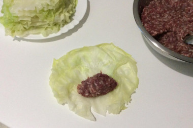 Голубцы из молодой капусты