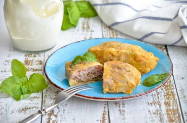 Голубцы из молодой капусты