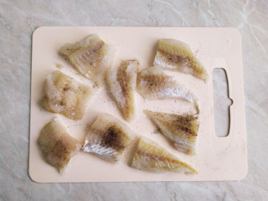 Гречка с рыбой в духовке