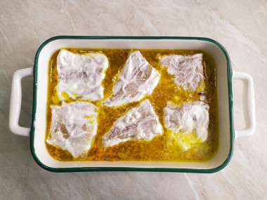 Гречка с рыбой в духовке