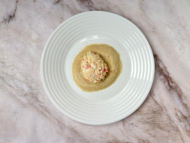 Котлеты из крабовых палочек с сыром