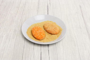 Котлеты из моркови с сыром