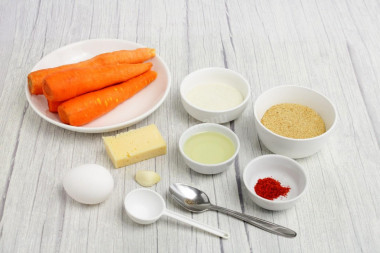 Котлеты из моркови с сыром