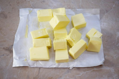 Крем чиз на масле для выравнивания торта