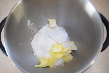 Крем чиз на масле для выравнивания торта