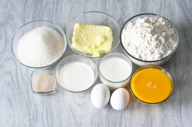 Кулич пасхальный с желатином