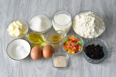 Кулич сахарный