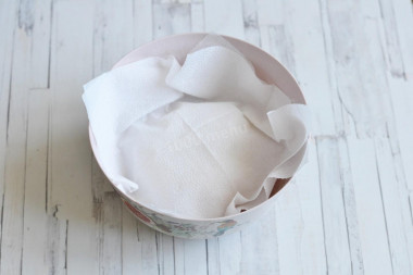 Лепешка без начинки на сковороде