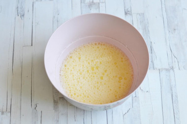 Лепешка без начинки на сковороде