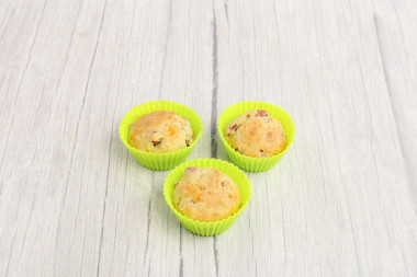 Маффины с ветчиной и сыром