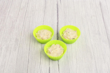 Маффины с ветчиной и сыром