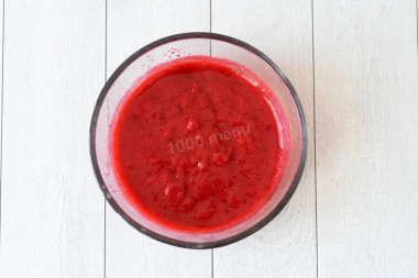 Малиновый мусс