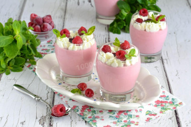 Малиновый мусс