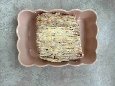 Мясо шпигованное