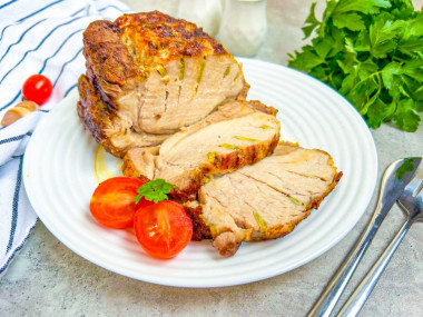 Мясо шпигованное