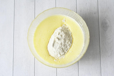 Пасхальный кулич на сливках