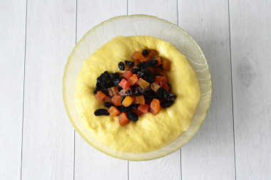 Пасхальный кулич на сливках