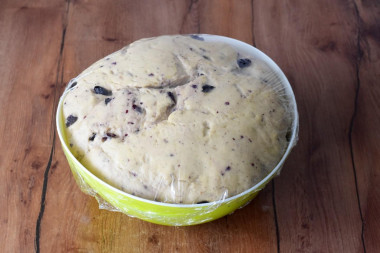 Пасхальный кулич на сухом молоке