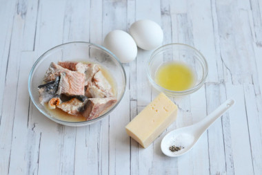 Паштет из рыбных консервов