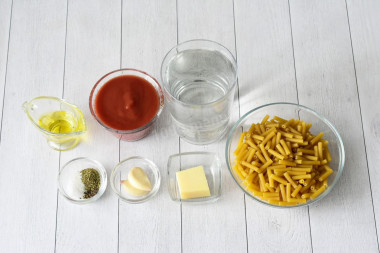 Паста в аэрогриле