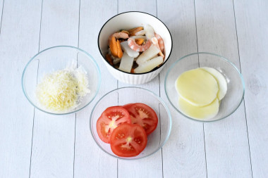 Пицца морская