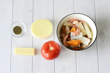 Пицца морская