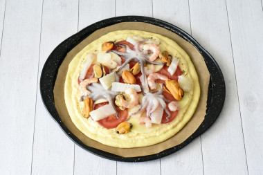 Пицца морская