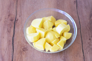 Постная солянка с грибами