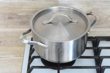 Постная солянка с грибами