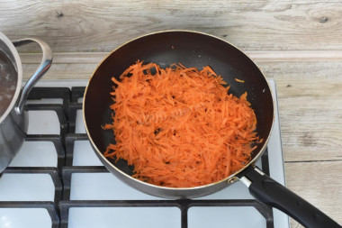 Постная солянка с грибами