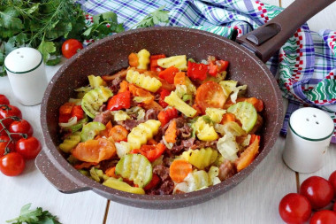 Рагу с тушенкой