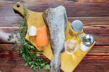 Рыба под маринадом в духовке