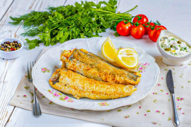 Рыба в фольге в аэрогриле