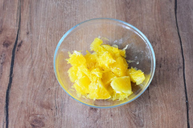 Смузи банан апельсин