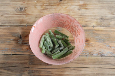 Суп из зеленой стручковой фасоли